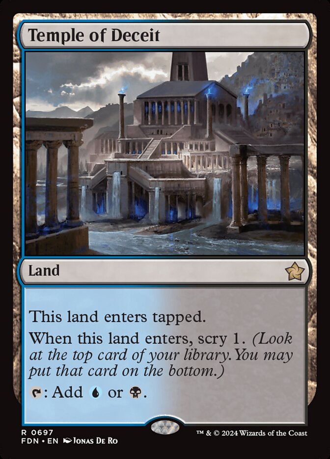 Temple of Deceit front