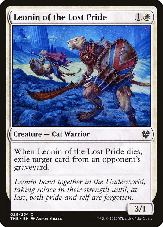 Leonin of the Lost Pride front