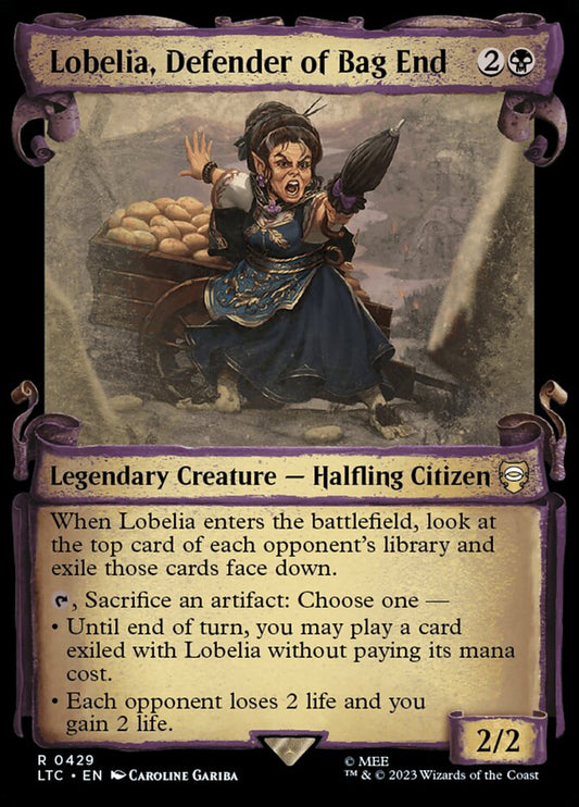Lobelia, Defender of Bag End front