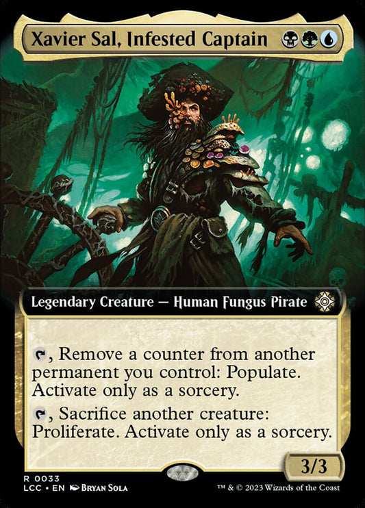 Xavier Sal, Infested Captain front
