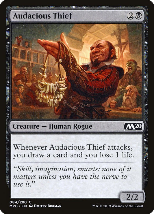 Audacious Thief front