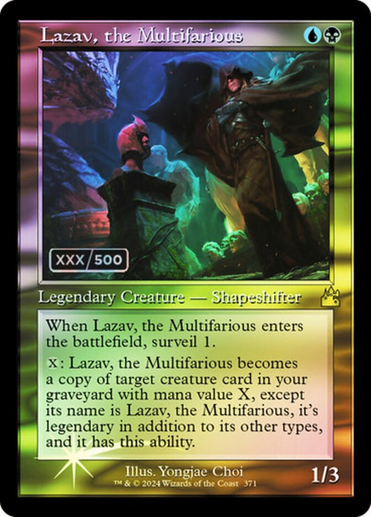 Lazav, the Multifarious front