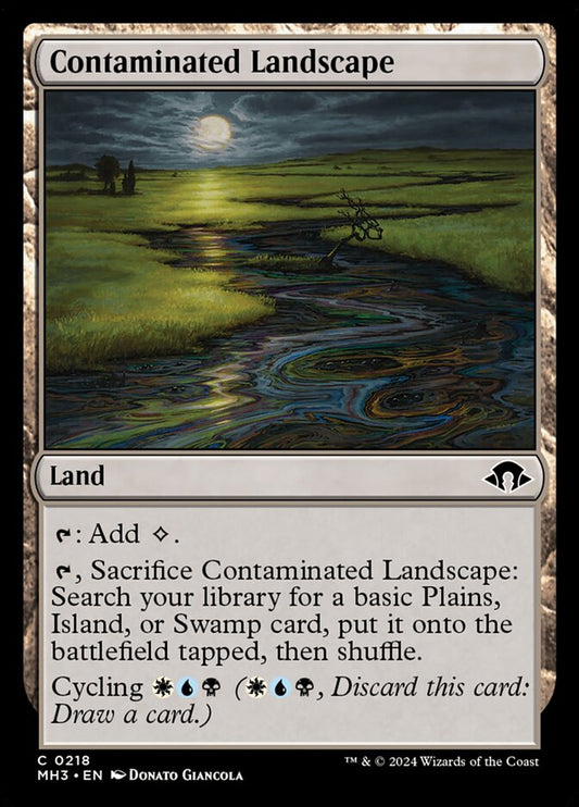 Contaminated Landscape front