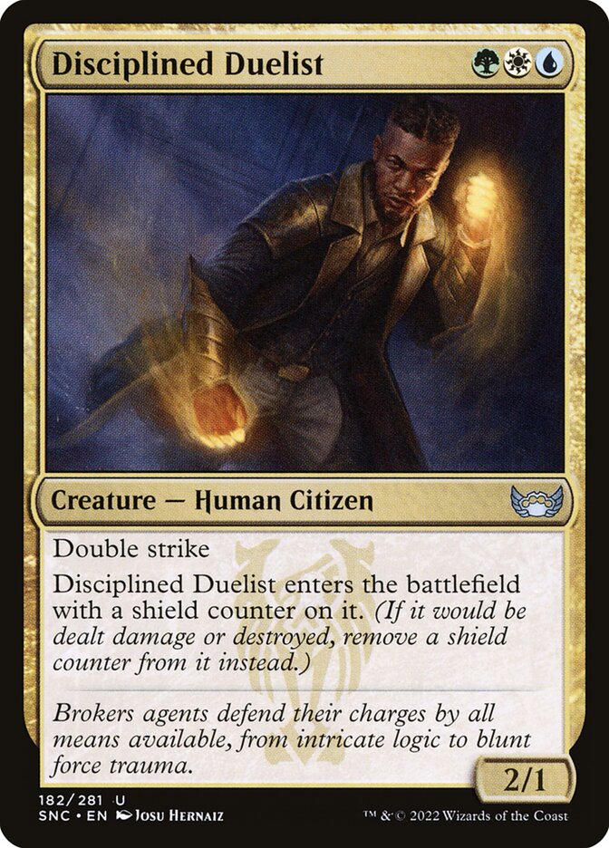 Disciplined Duelist front