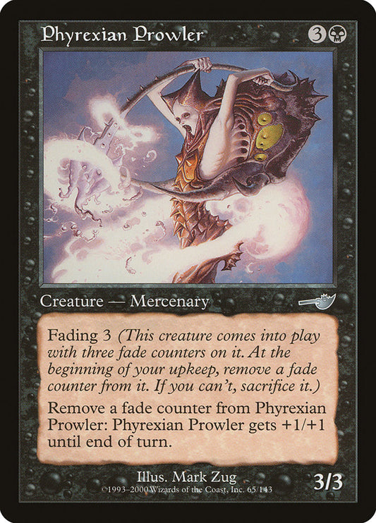 Phyrexian Prowler front