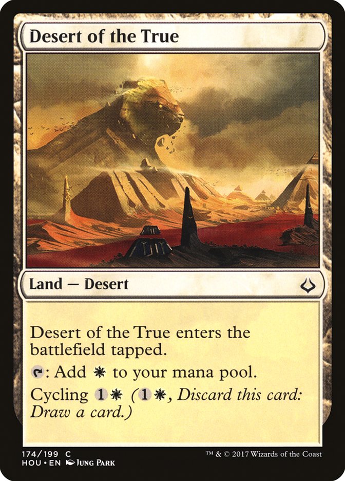 Desert of the True front