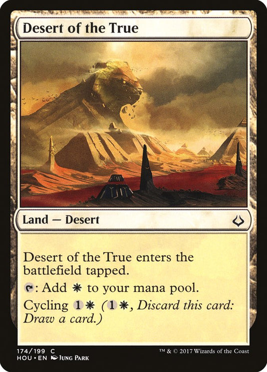 Desert of the True front