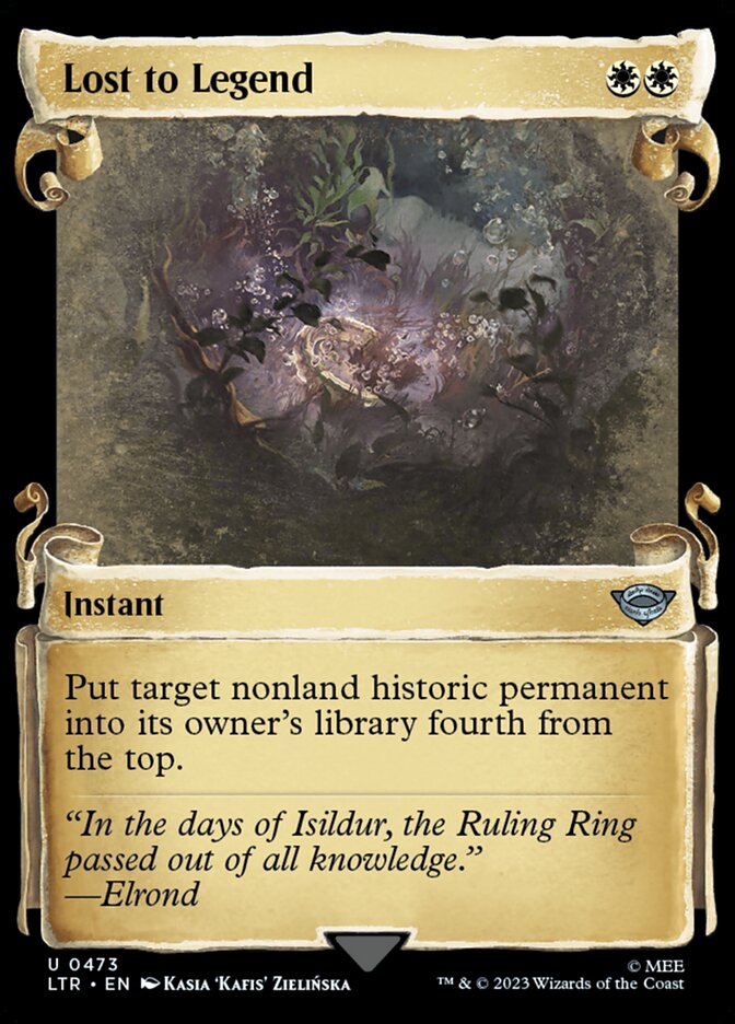 Lost to Legend front