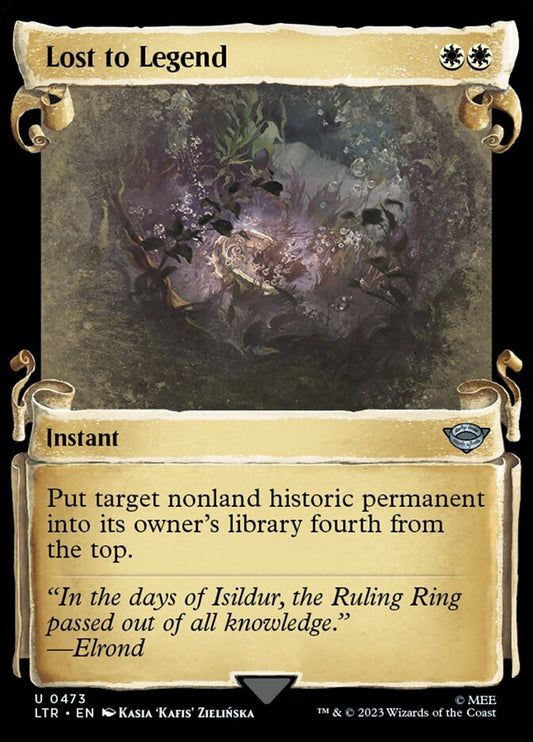 Lost to Legend front