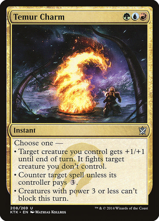Temur Charm front