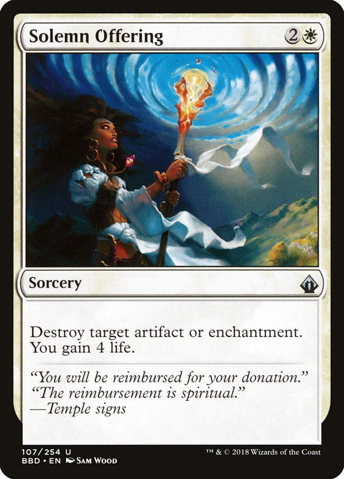 Solemn Offering front