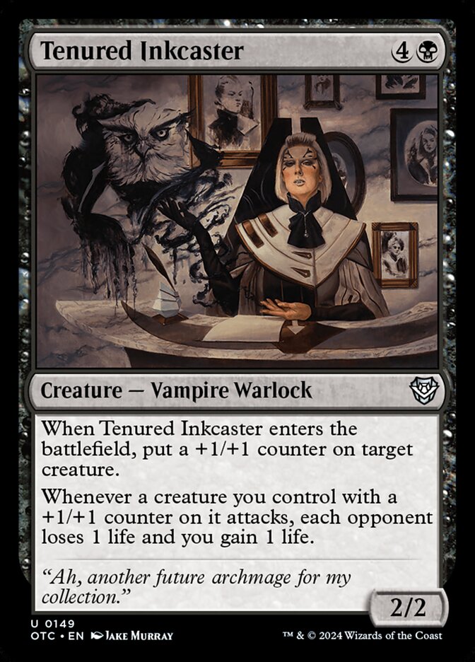Tenured Inkcaster front