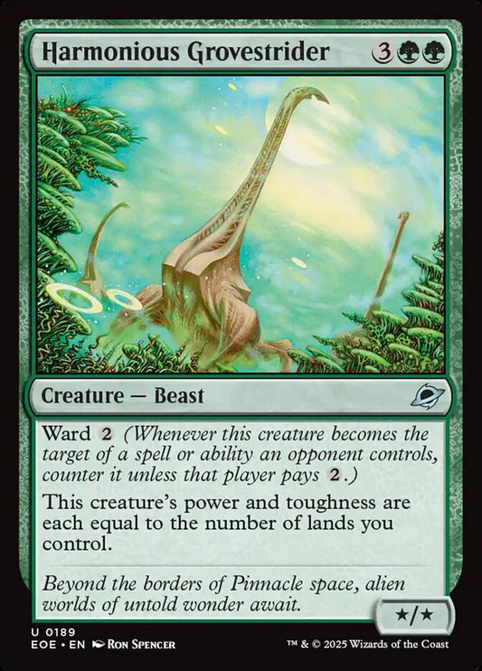 Harmonious Grovestrider front