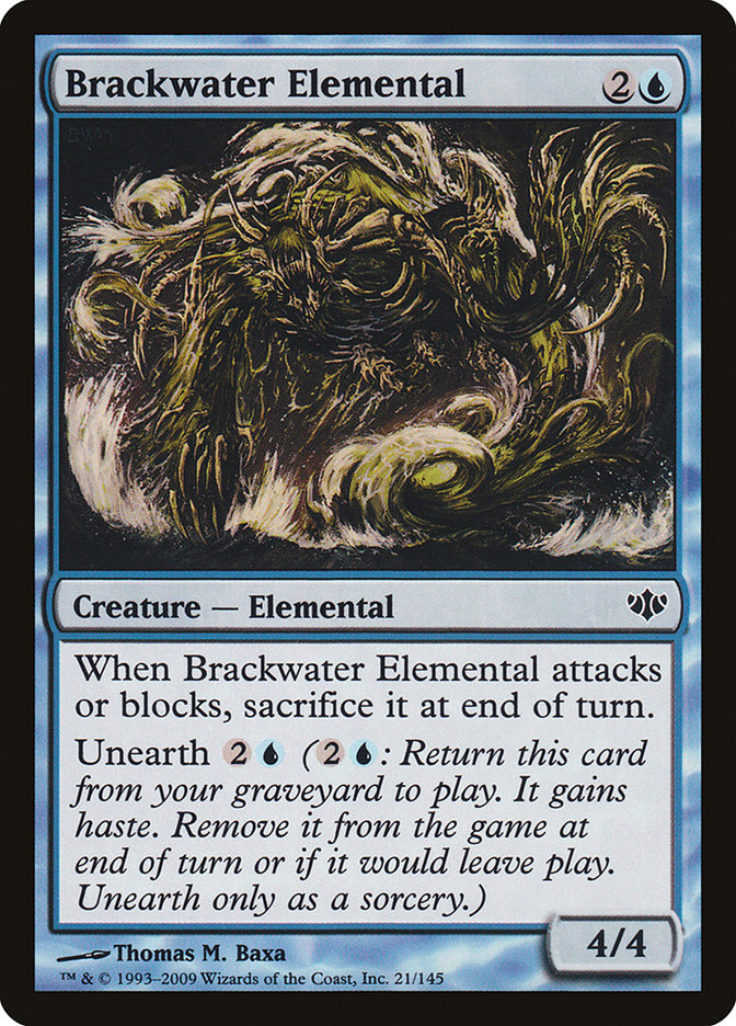 Brackwater Elemental front