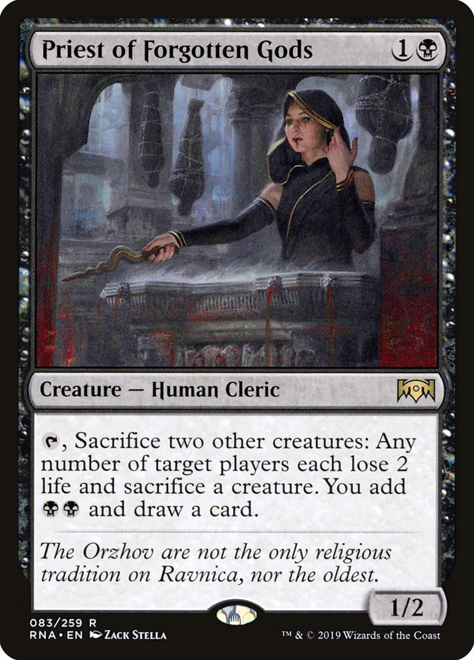 Priest of Forgotten Gods front