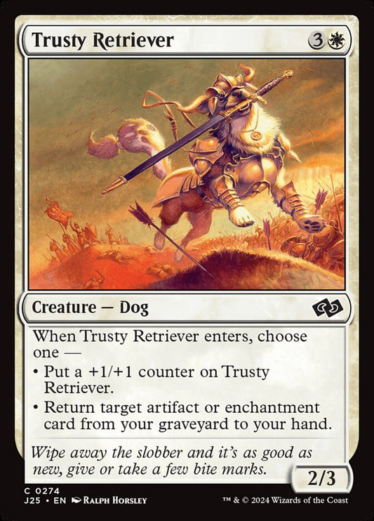 Trusty Retriever front