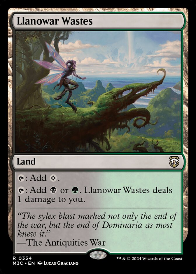 Llanowar Wastes front
