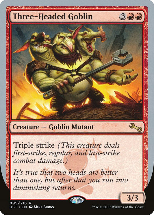 Three-Headed Goblin front