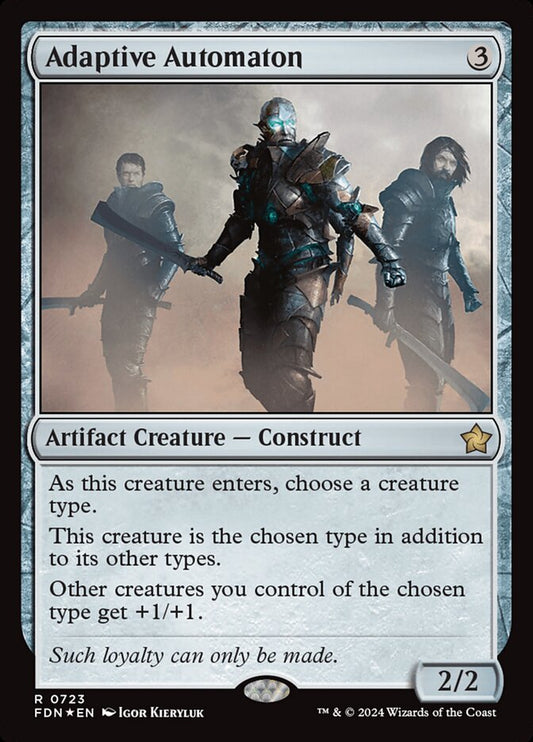 Adaptive Automaton front