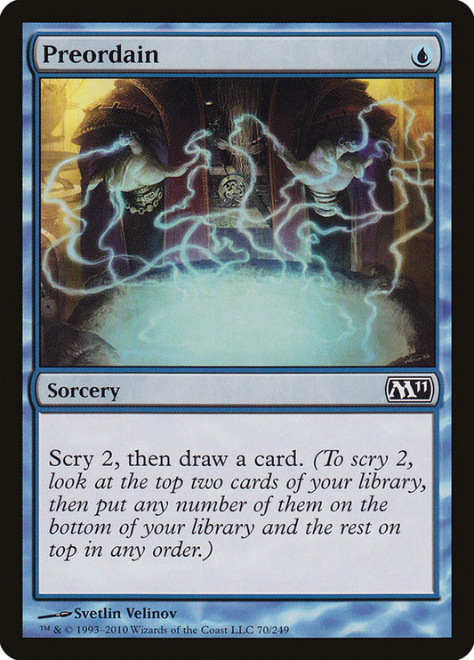 Preordain front