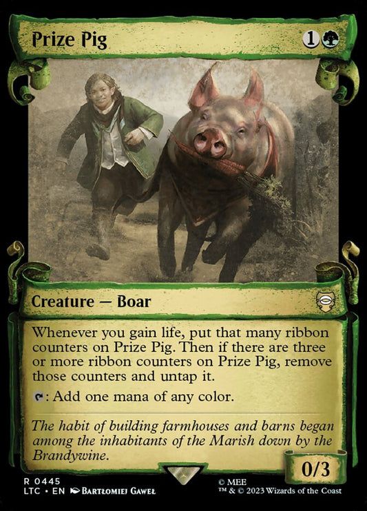 Prize Pig front