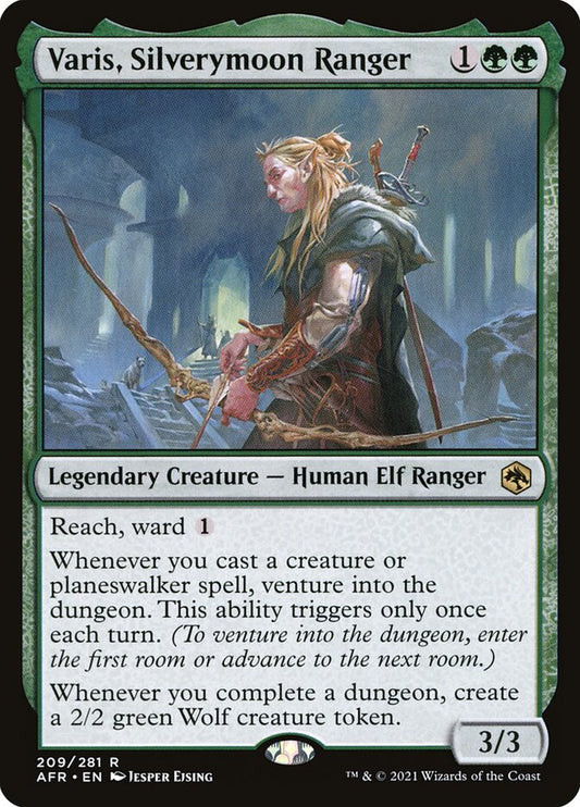 Varis, Silverymoon Ranger front