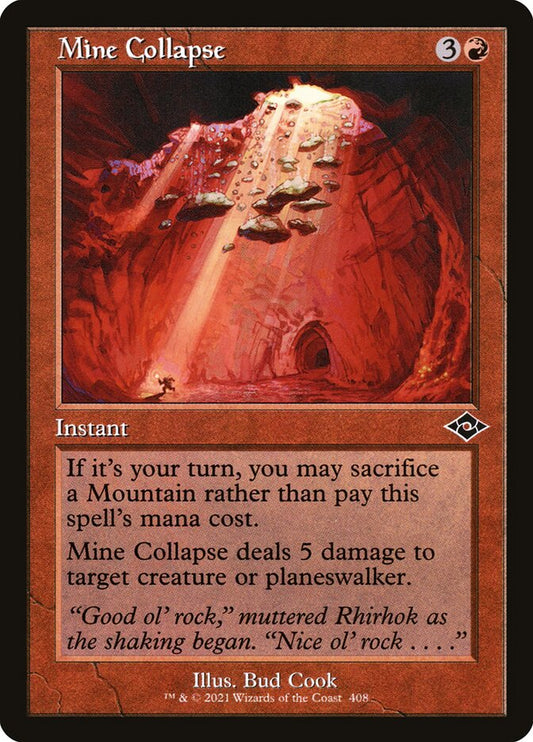 Mine Collapse front