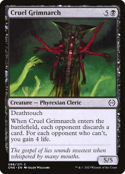 Cruel Grimnarch front