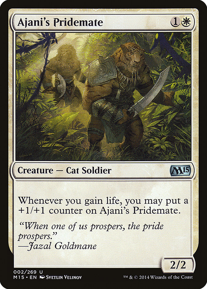 Ajani's Pridemate front