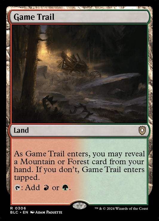 Game Trail front