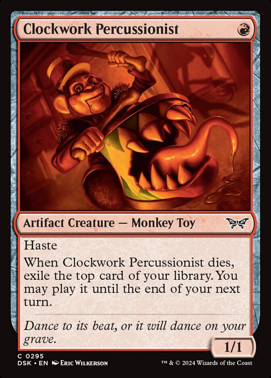 Clockwork Percussionist front