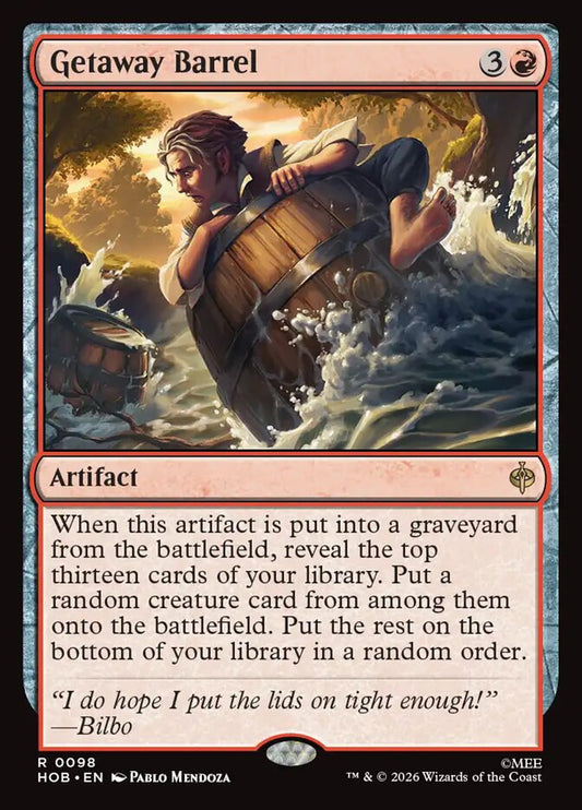 Getaway Barrel front