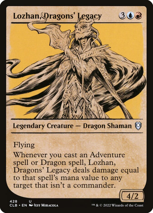Lozhan, Dragons' Legacy front