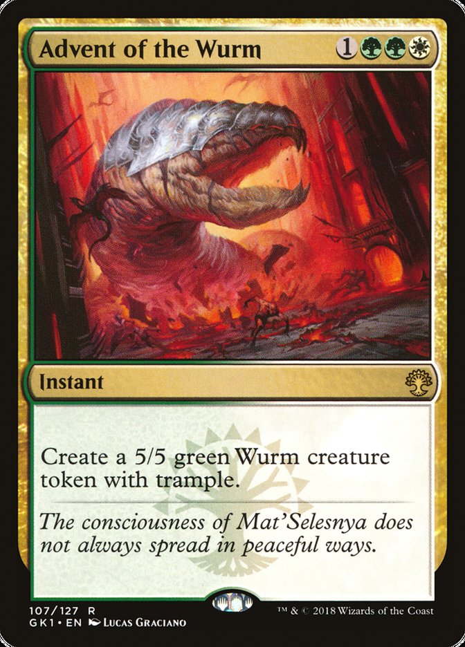 Advent of the Wurm front