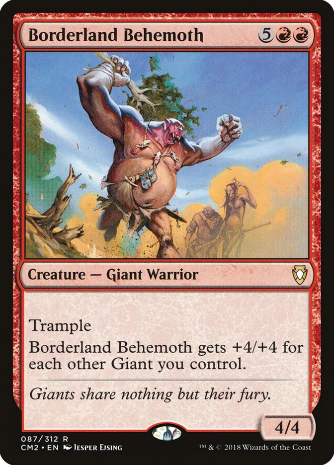 Borderland Behemoth front