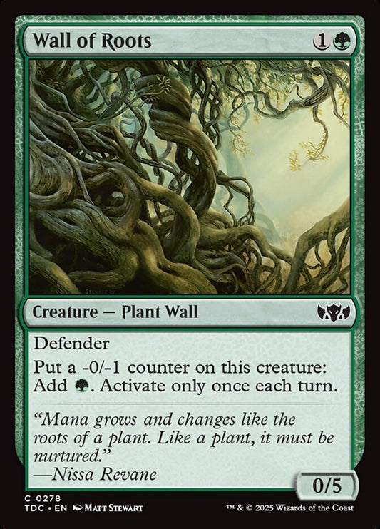 Wall of Roots front