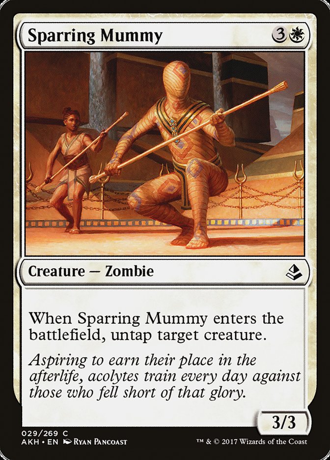 Sparring Mummy front