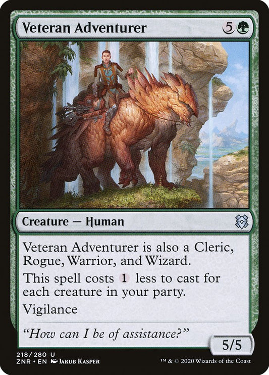 Veteran Adventurer front