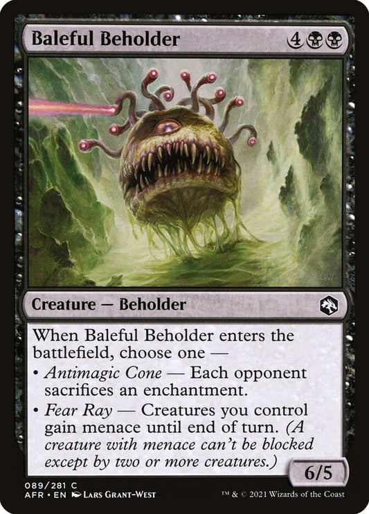 Baleful Beholder front