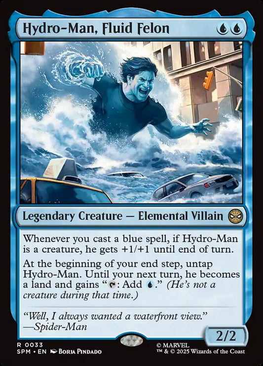 Hydro-Man, Fluid Felon front