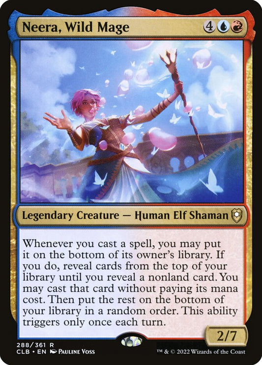 Neera, Wild Mage front