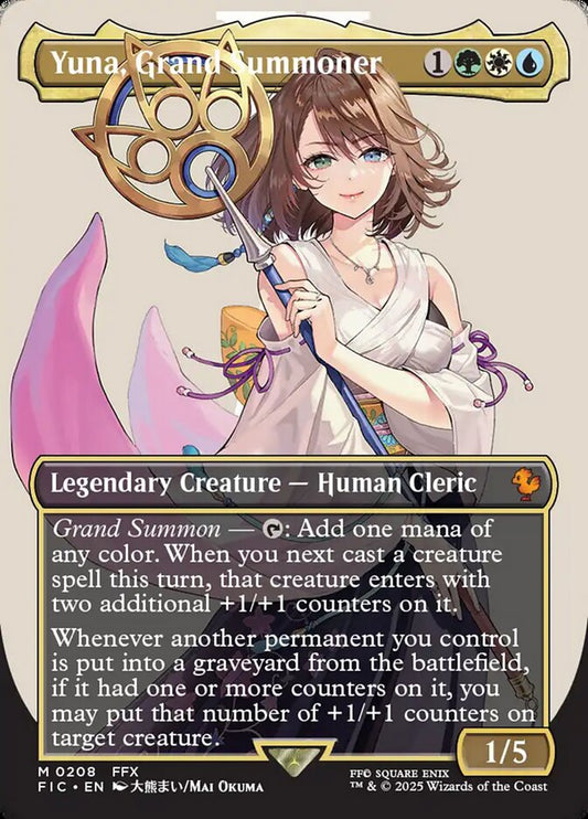 Yuna, Grand Summoner front