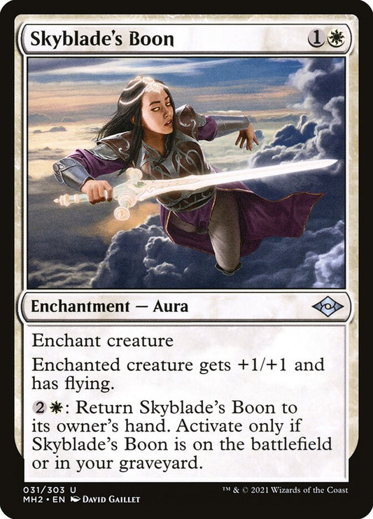 Skyblade's Boon front