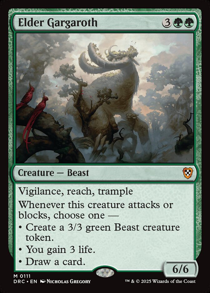 Elder Gargaroth front