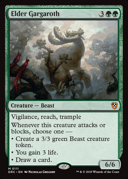 Elder Gargaroth front