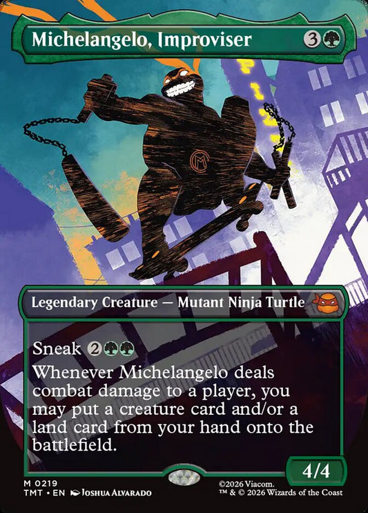 Michelangelo, Improviser front