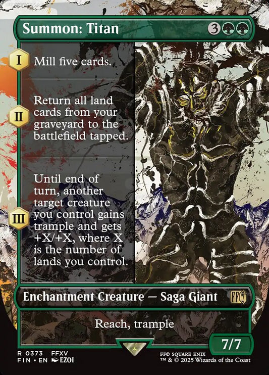 Summon: Titan front