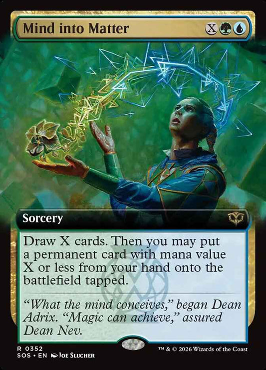 Mind into Matter (Extended Art)
