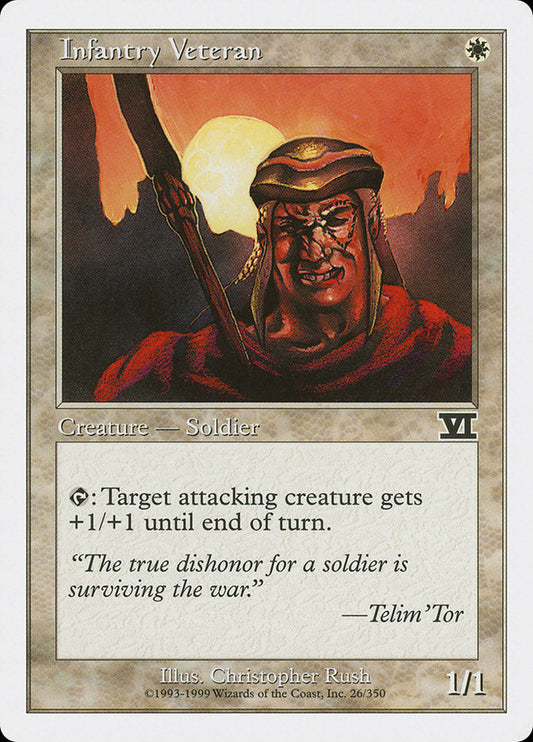 Infantry Veteran front