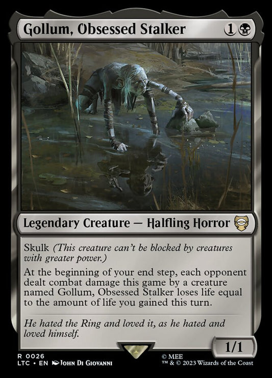 Gollum, Obsessed Stalker front